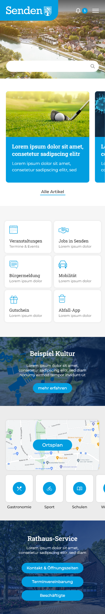 Preview Layout Senden